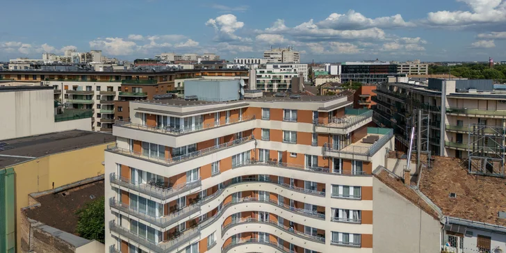 Oceňovaný rodinný apartmánový hotel v Budapešti: prostorné apartmány s terasou i snídaní