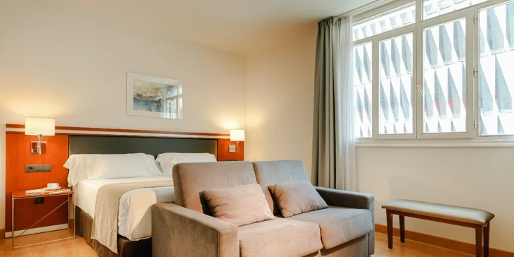 Poznejte španělské Bilbao: moderní 4* hotel v centru města, snídaně, výlety do muzea i na vyhlídku