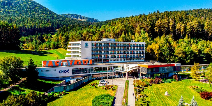 Relaxační pobyt v Lázních Lúčky s procedurami a vstupem do venkovních bazénů