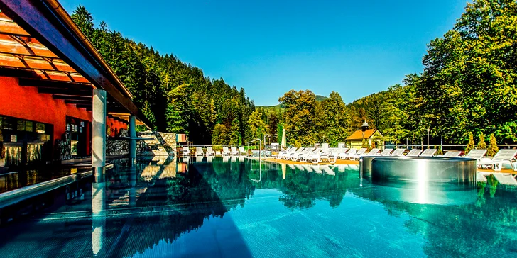 Relaxační pobyt v Lázních Lúčky s procedurami a vstupem do venkovních bazénů