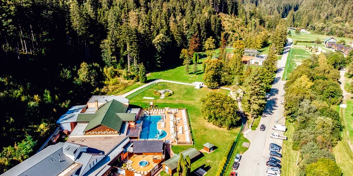 Relaxační pobyt v Lázních Lúčky s procedurami a vstupem do venkovních bazénů