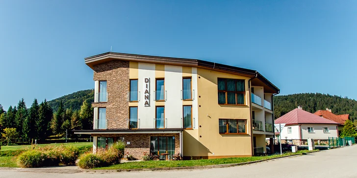 Relaxační pobyt v Lázních Lúčky s procedurami a vstupem do venkovních bazénů