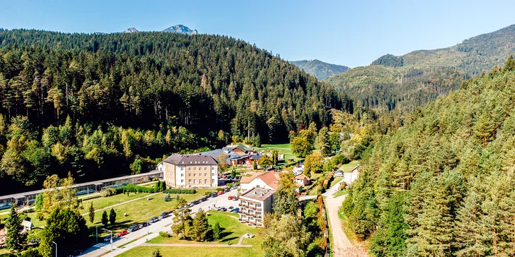 Relaxační pobyt v Lázních Lúčky s procedurami a vstupem do venkovních bazénů