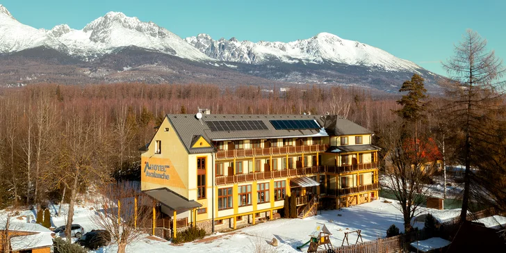 Pobyt pod Gerlachovským štítem s polopenzí a privátním wellness