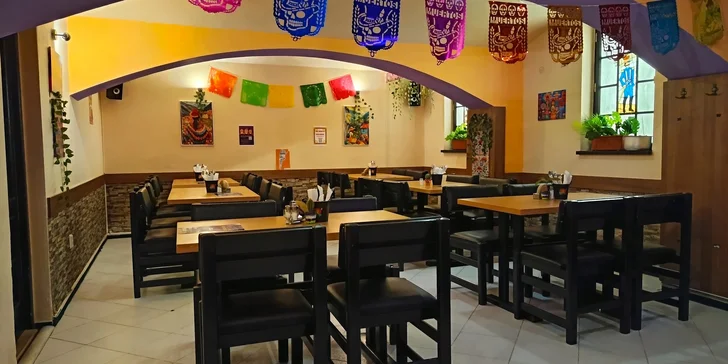 Otevřené vouchery v hodnotě 500-1000 Kč do latinskoamerické restaurace