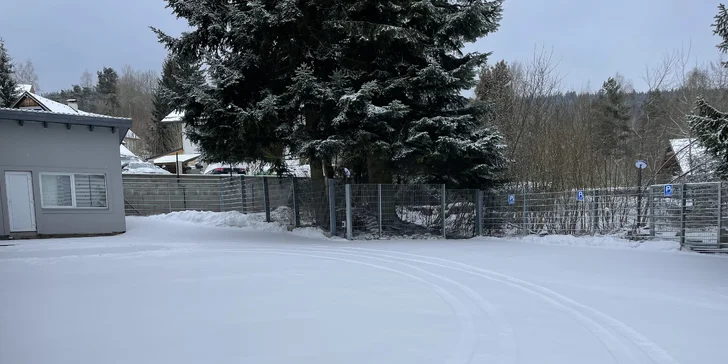 Krásný apartmán na Lipně až pro 6 osob jen kousek od stezky v korunách