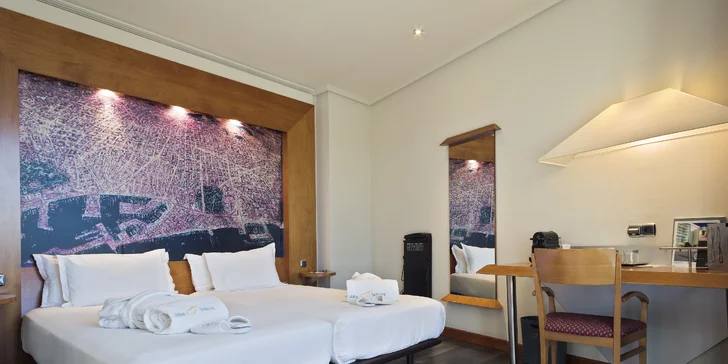 Poznejte krásy Barcelony: pobyt v hotelu se snídaní jen kousek od metra