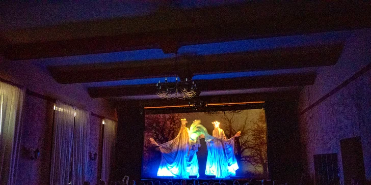 Vstupenka na divadelní představení Alenka v říši divů v černém divadle