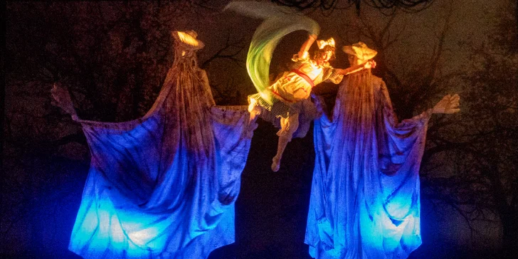 Vstupenka na divadelní představení Alenka v říši divů v černém divadle