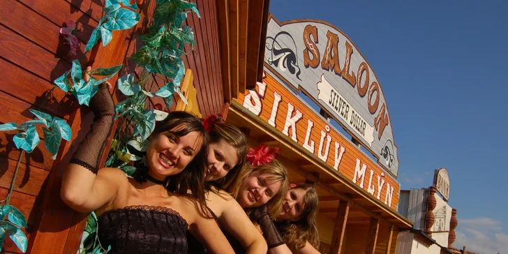 Léto v Šiklandu: pobyt ve westernovém městečku s programem až pro 4 osoby, všední dny