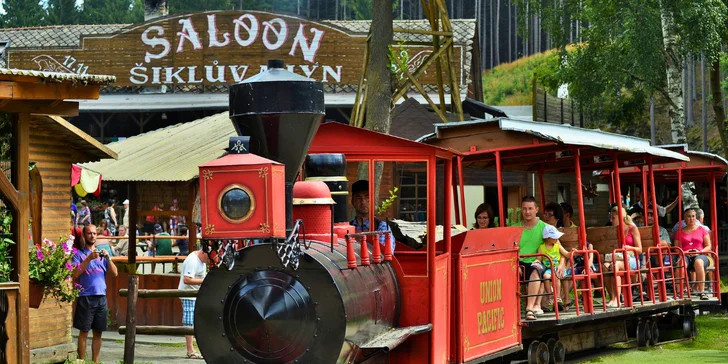 Léto v Šiklandu: pobyt ve westernovém městečku s programem až pro 4 osoby, všední dny