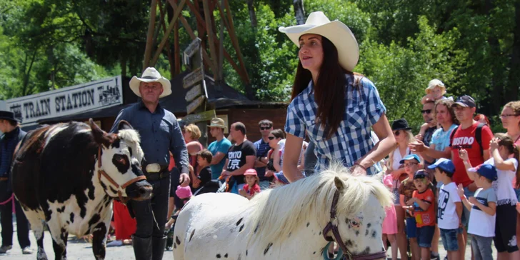 Léto v Šiklandu: pobyt ve westernovém městečku s programem až pro 4 osoby, všední dny