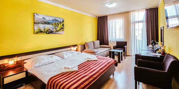 Pobyt v apartmánovém studiu v areálu Vodního parku Bešeňová se slevou na vstupy