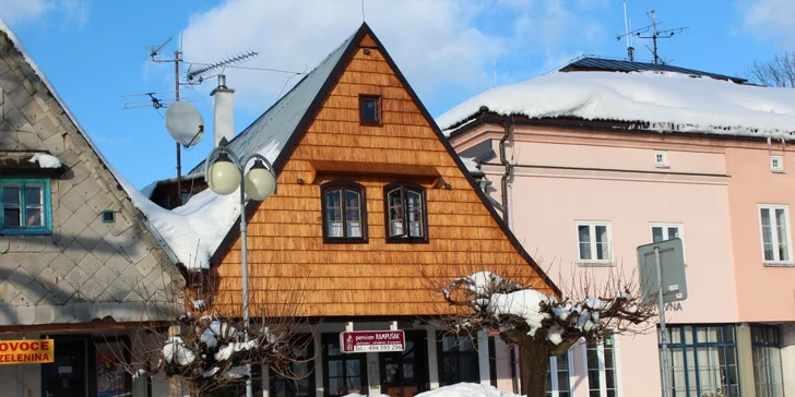 Dovolená v Orlických horách: pobyt se snídaní nebo polopenzí v rodinném penzionu