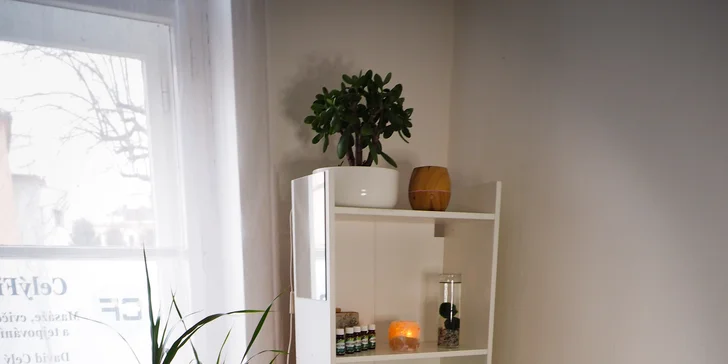 Masáže podle výběru v délce 30–60 min.: záda a šíje, baňkování i zcela na míru