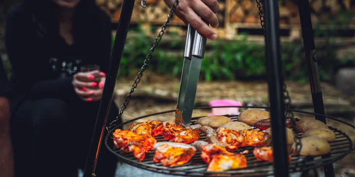 Stylová jurta nedaleko Blaníku s možností snídaně pro dva i rodinu