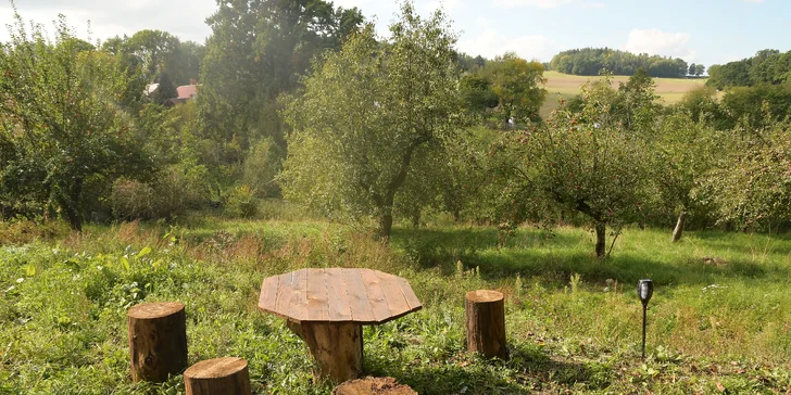 Jurta v Toulavě: areál statku uprostřed přírody a vyžití pro děti