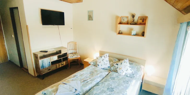 Krkonošská pohádka: penzion se snídaní či polopenzí, možnost wellness