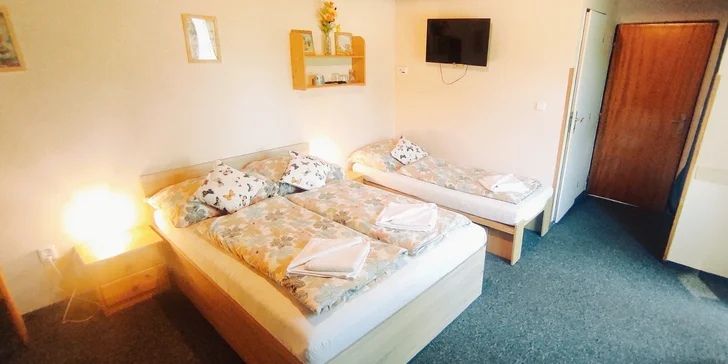 Krkonošská pohádka: penzion se snídaní či polopenzí, možnost wellness