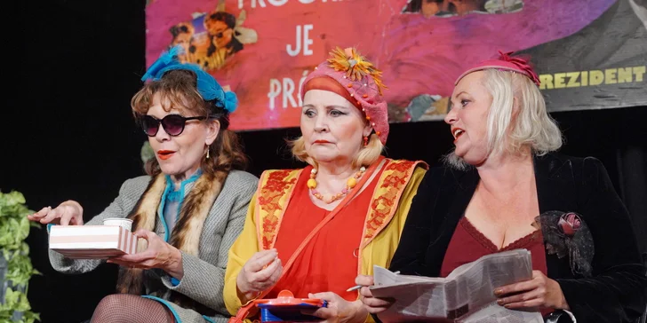 Vstupenka na představení Nejstarší řemeslo ve Strašnickém divadle