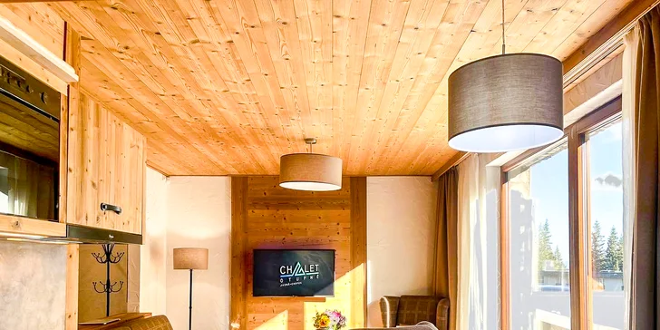 Zážitky na každém kroku v Jasné: chalet s privátní vířivkou přímo pod Chopkem