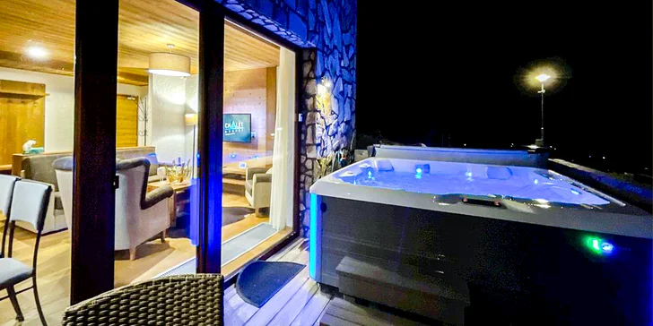 Zážitky na každém kroku v Jasné: chalet s privátní vířivkou přímo pod Chopkem