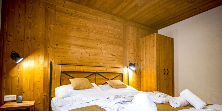 Zážitky na každém kroku v Jasné: chalet s privátní vířivkou přímo pod Chopkem