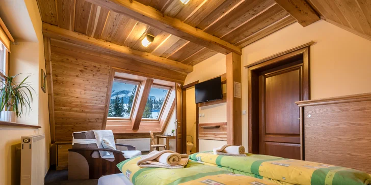 Pobyt v malebném penzionu ve Ždiaru se snídaní a možností privátního wellness