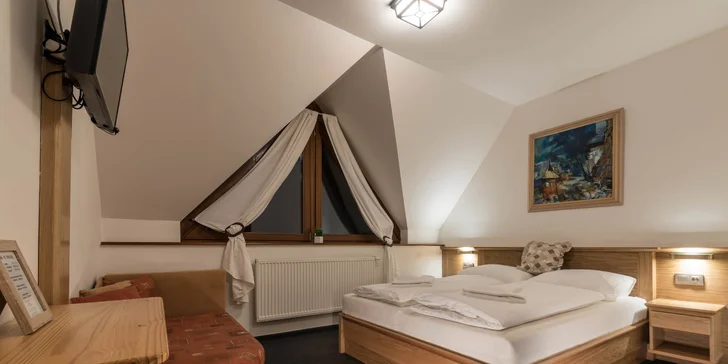 Pobyt v malebném penzionu ve Ždiaru se snídaní a možností privátního wellness