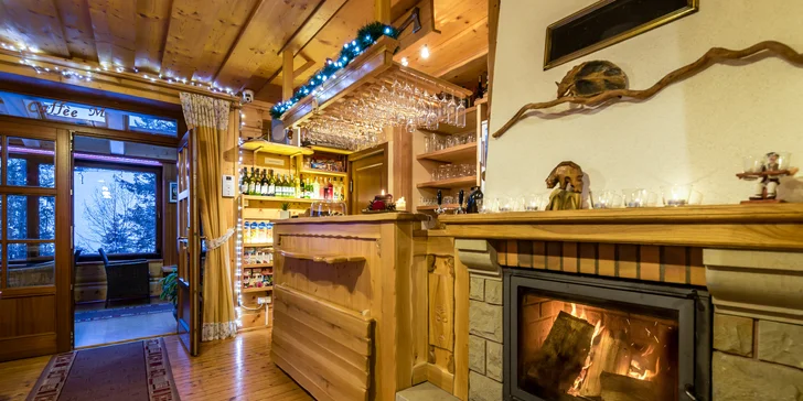 Ubytování v kouzelné chaloupce ve Ždiaru se snídaní a možností wellness