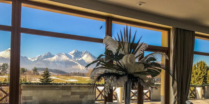 Luxusní pobyt ve Vysokých Tatrách: neomezený wellness, golf i polopenze