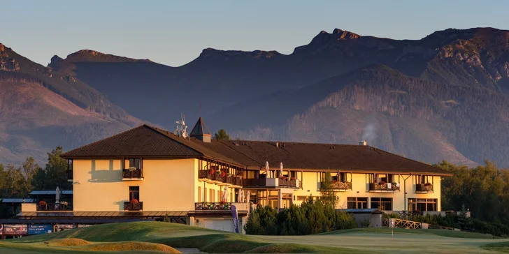 Luxusní pobyt ve Vysokých Tatrách: neomezený wellness, golf i polopenze