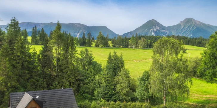 Ubytování v kouzelné chaloupce ve Ždiaru se snídaní a možností wellness