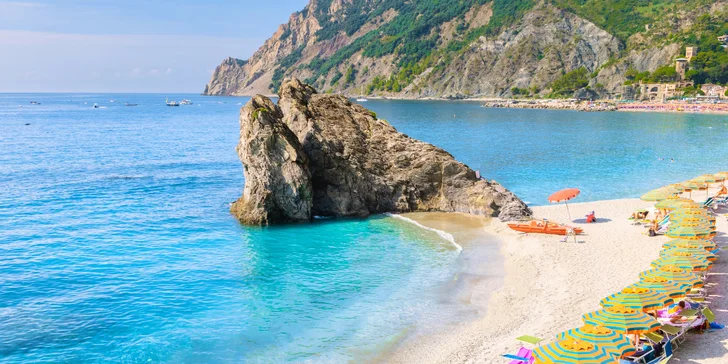 Poznávací výlet na italské pobřeží Cinque Terre: doprava autobusem i průvodce