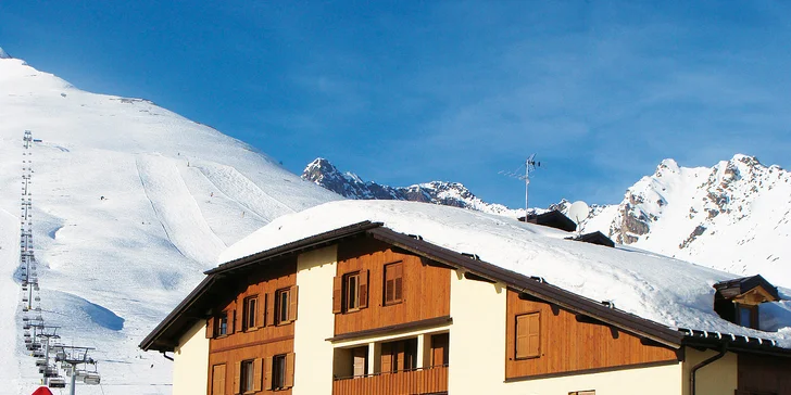 Na lyže do italského Passo del Tonale: apartmán přímo na svahu, 6denní skipas i instruktor zdarma