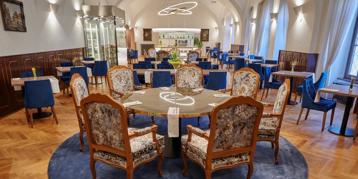 Hostina jako z pohádky: zážitkové degustační menu a wellness v zámeckém hotelu