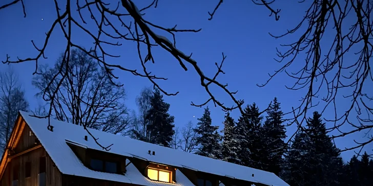 Moravský kras: nádherné ubytování v přírodě s polopenzí i vínem a privátním wellness