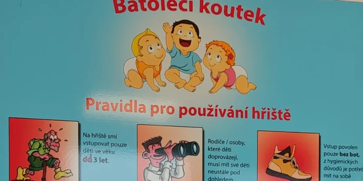 Zábava a relax: vstupy do dětské herny pro děti i dospělé s nápoji a pizzou