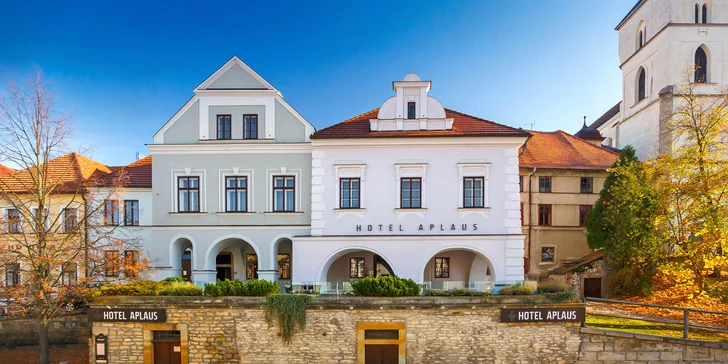 Pobyt ve 4* hotelu v Litomyšli: snídaně i 3chod. večeře a vstup do sauny