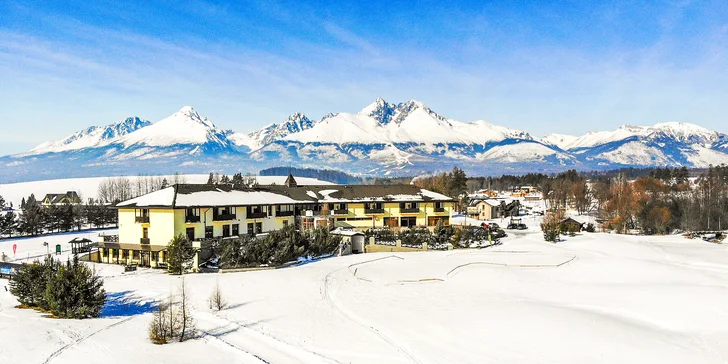 Luxusní pobyt ve Vysokých Tatrách: neomezený wellness, golf i polopenze