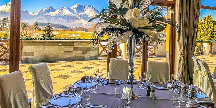 Luxusní pobyt ve Vysokých Tatrách: neomezený wellness, golf i polopenze