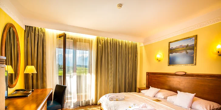 Luxusní pobyt ve Vysokých Tatrách: neomezený wellness, golf i polopenze