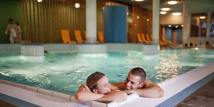 Dovolená ve Štúrově u největších slovenských termálů: jídlo a neomezený wellness