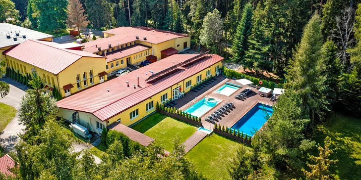 Lázeňský pobyt s polopenzí a šesti lázeňskými procedurami v Lučivné