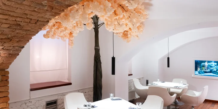 Sushi set s 50 kousky v restauraci v centru Brna: úhoř, losos, tuňák i procecco na přípitek