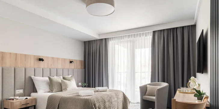 Pobyt v polské Łebě u Baltu: elegantní ubytování s plnou penzí a wellness