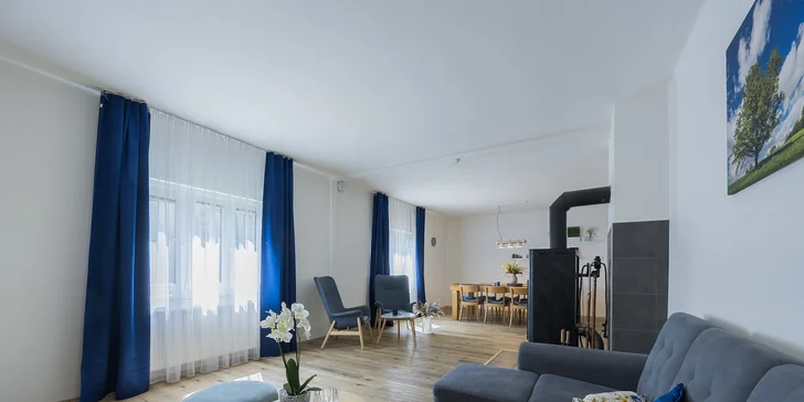 Vrbno pod Pradědem: luxusní apartmánový dům pro 10 osob, 7 km od Karlovy Studánky