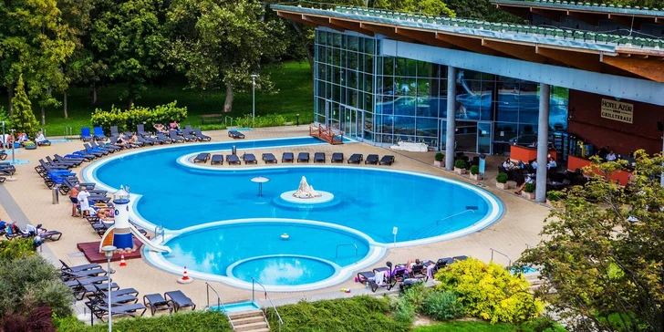 Siófok: 4* wellness pobyt u Balatonu vč. polopenze