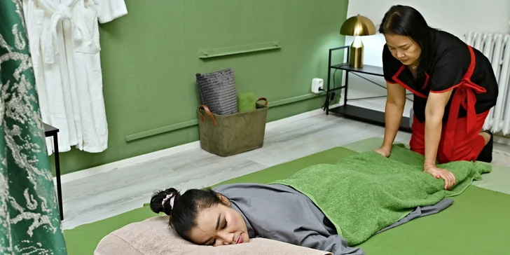 Pravý Bangkok ve Vršovicích: 30–120 min. masáže podle výběru, thajská olejová i relaxační