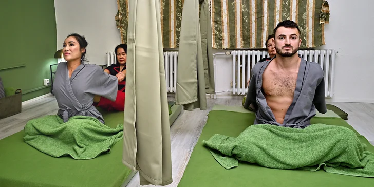 Párová thajská masáž dle výběru: tradiční, olejová nebo hloubková, 60 i 90 minut